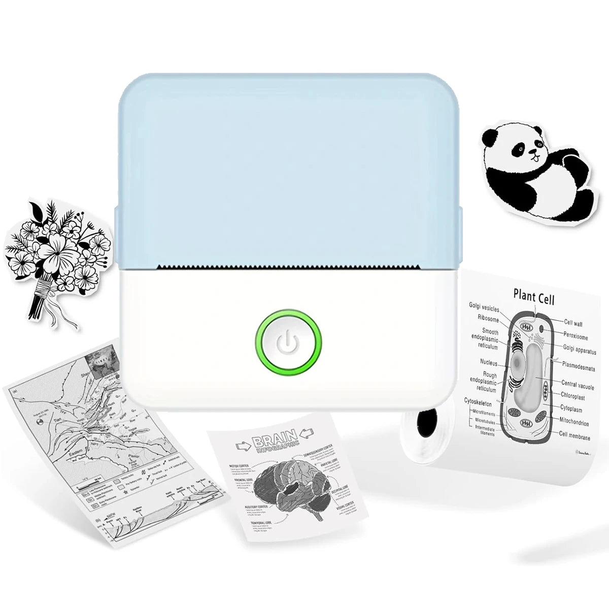 Portable Mini Printer for School and Students